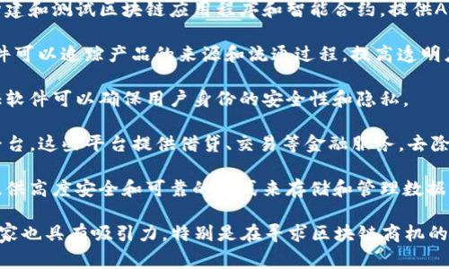 区块链商机通常与多个软件类型相关，这些软件类型可以帮助企业实现透明度、安全性和去中心化。以下是一些与区块链相关的软件类型：

1. **智能合约平台**：这种软件允许用户创建和执行合约，自动化交易过程，确保合约在满足一定条件下自动执行。

2. **去中心化应用（DApps）**：这些应用程序运行在区块链网络上，具有去中心化的特性，用户可以通过这些应用进行交易、游戏、社交等多种活动。

3. **数字钱包**：区块链数字钱包用于存储和管理加密资产，如比特币和以太坊。它们可以是软件应用或硬件设备。

4. **区块链开发工具**：这些工具帮助开发人员构建和测试区块链应用程序和智能合约，提供API、SDK等功能。

5. **供应链管理软件**：通过区块链技术，这些软件可以追踪产品的来源和流通过程，提高透明度和效率。

6. **身份验证解决方案**：基于区块链的身份认证软件可以确保用户身份的安全性和隐私。

7. **金融服务平台**：包括去中心化金融（DeFi）平台，这些平台提供借贷、交易等金融服务，去除了传统金融中介。

8. **数据存储解决方案**：区块链数据存储可以提供高度安全和可靠的方式来存储和管理数据。

以上软件不仅适用于技术开发者，对投资者和企业家也具有吸引力，特别是在寻求区块链商机的背景下。