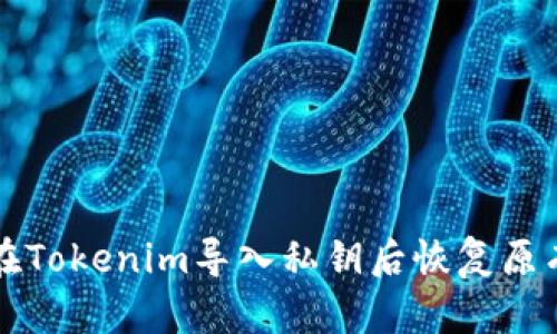 如何在Tokenim导入私钥后恢复原有资产